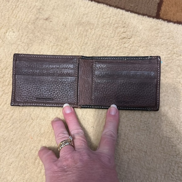 Carhartt Men's Rugged Front Pocket Wallet - Brown/Black​ - Picture 2 of 8